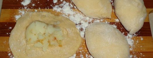 пирожки на картофельном отваре. Шаг 11