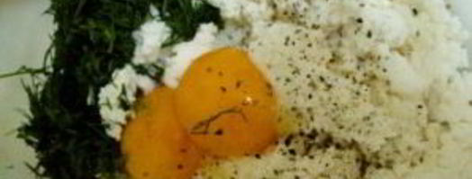 пирожки на кефире с творогом. Шаг 3