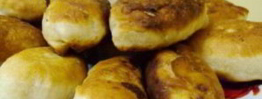 пирожки на кефире с творогом. Шаг 5