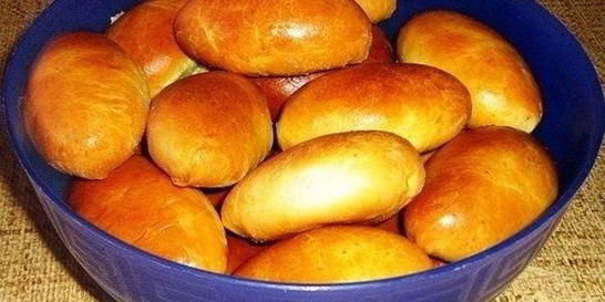 Пирожки на кефире в духовке без дрожжей