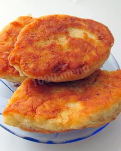 Пирожки на молоке на сковороде