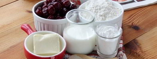 пирожки на молоке с вишней. Шаг 2