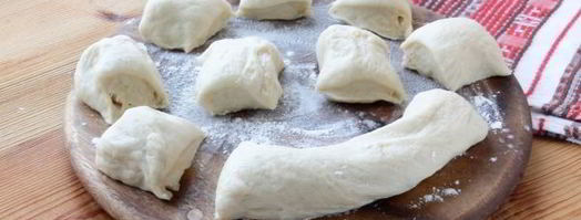 пирожки на молоке с вишней. Шаг 9