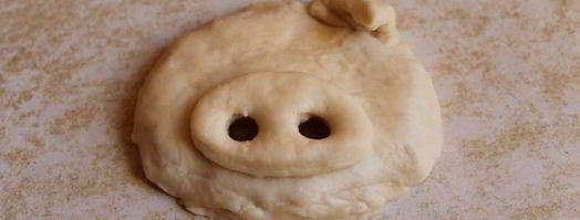 пирожки с абрикосовым конфитюром. Шаг 4