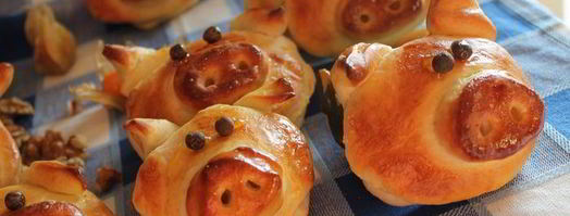 пирожки с абрикосовым конфитюром. Шаг 7