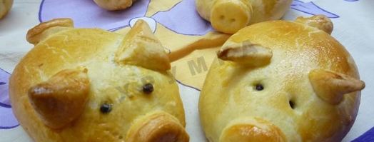 пирожки с фаршем в духовке румяные хрюшки. Шаг 15