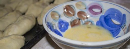 пирожки с фруктами в духовке. Шаг 22