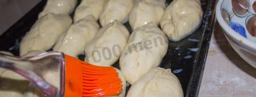 пирожки с фруктами в духовке. Шаг 23