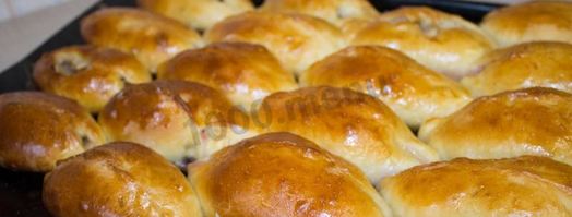 пирожки с фруктами в духовке. Шаг 24