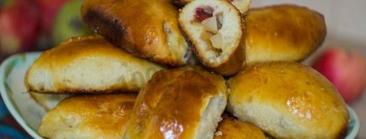 пирожки с фруктами в духовке. Шаг 26