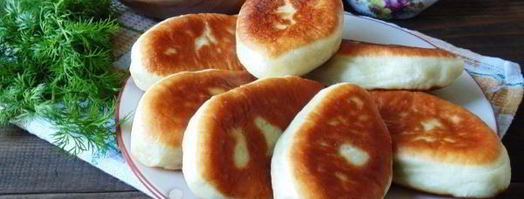 пирожки с горохом, жареные на сковороде. Шаг 14