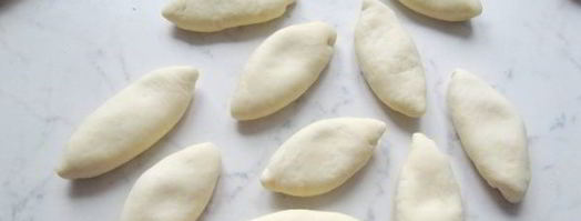 пирожки с горохом, жареные на сковороде. Шаг 11