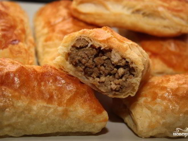 Рецепт пирожков с говядиной
