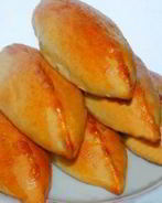 Пирожки с грибами и луком