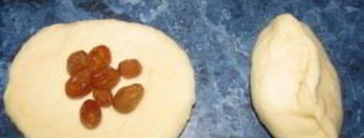 пирожки с изюмом. Шаг 3