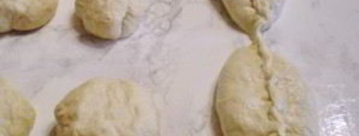 пирожки с капустой и грибами жареные. Шаг 12