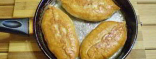 пирожки с капустой и грибами жареные. Шаг 14