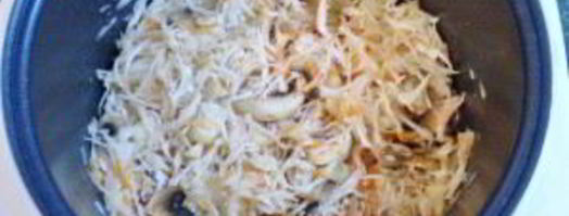 пирожки с капустой и грибами жареные. Шаг 5