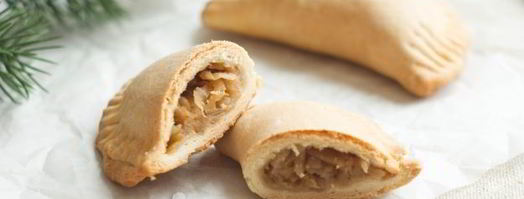 пирожки с капустой на кефире в духовке. Шаг 15