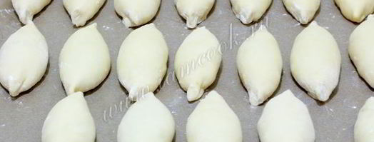 пирожки с капустой на кефирном тесте. Шаг 12