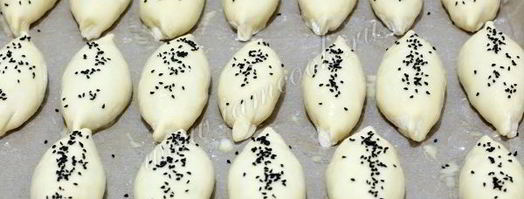 пирожки с капустой на кефирном тесте. Шаг 13