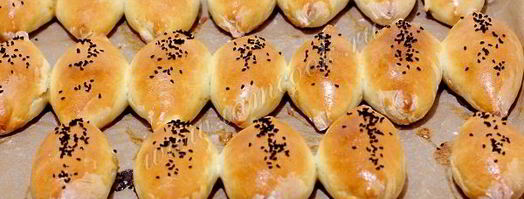 пирожки с капустой на кефирном тесте. Шаг 14