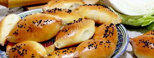 пирожки с капустой на кефирном тесте. Шаг 15