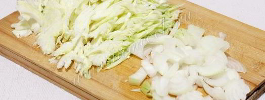 пирожки с капустой на кефирном тесте. Шаг 6