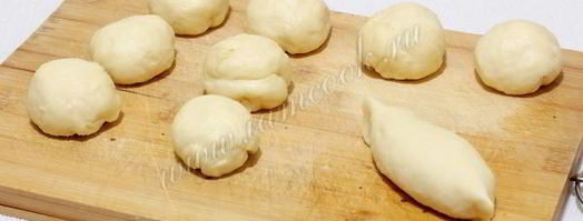 пирожки с капустой на кефирном тесте. Шаг 11
