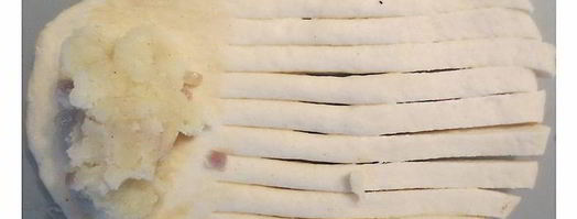 пирожки с картофельной начинкой разной формы. Шаг 6