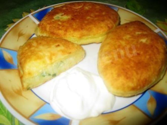 Рецепт пирожков с картошкой жареные на сковороде