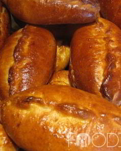 Пирожки с квашеной капустой