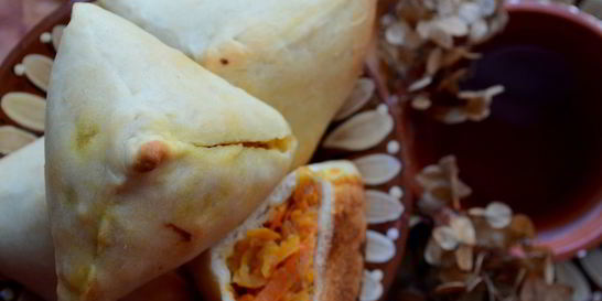 Пирожки с морковкой