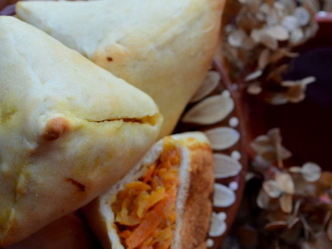 Рецепт пирожков с морковкой