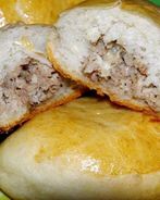 Пирожки с мясом и капустой, и Пирожковый дракон