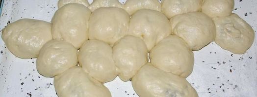 пирожки с мясом и капустой, и пирожковый дракон. Шаг 15