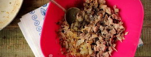 пирожки с мясом в духовке. Шаг 4