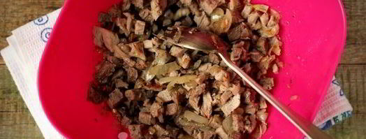 пирожки с мясом в духовке. Шаг 5