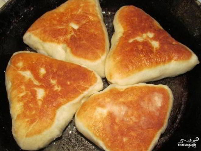 Рецепт пирожков с печенью и рисом