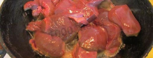 пирожки с печенью в духовке. Шаг 14