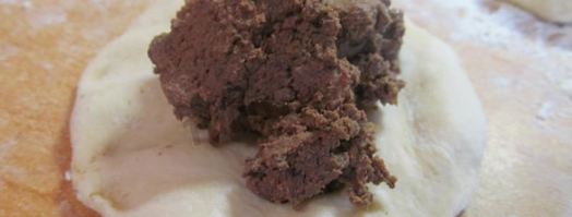 пирожки с печенью в духовке. Шаг 26