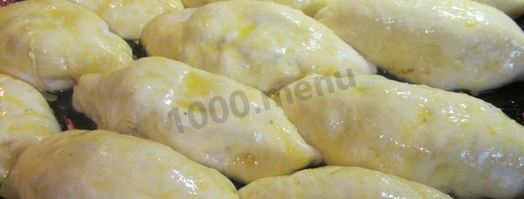 пирожки с печенью в духовке. Шаг 28