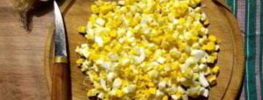 пирожки с рисом и яйцом жареные. Шаг 4