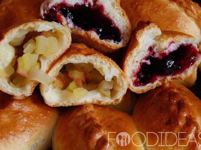 Рецепт пирожков с вареньем