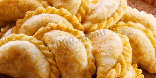 Пирожки с ветчиной и сыром