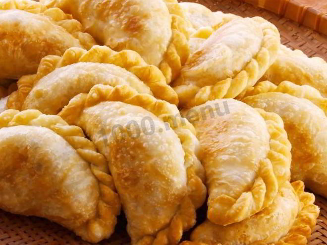 Рецепт пирожков с ветчиной и сыром