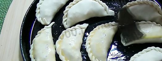 пирожки с ветчиной и сыром. Шаг 11