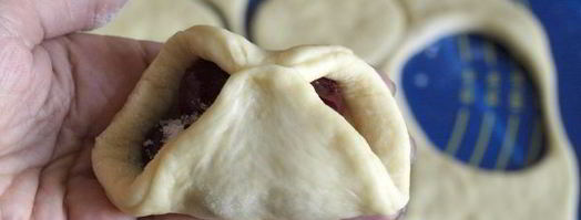 пирожки с вишней в духовке. Шаг 9