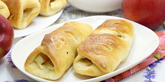 Пирожки с яблоками в духовке