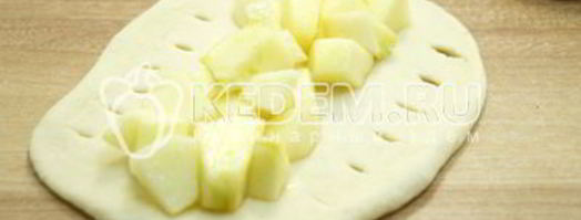 пирожки с яблоками в духовке. Шаг 14